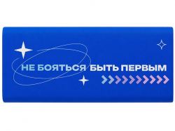 Отвертка с набором из 24 насадок "Bits", темно-синий (уф печать)