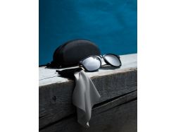 Очищающая салфетка Specta, серая с черным