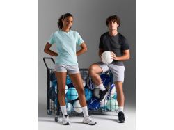 Футболка спортивная унисекс Vortex, черная