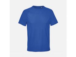 Футболка спортивная унисекс Vortex, ярко-синяя (roayl)