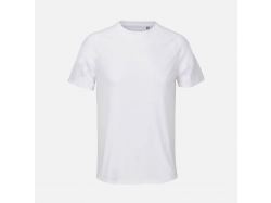 Футболка спортивная унисекс Vortex, белая