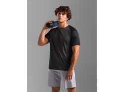 Футболка спортивная унисекс Vortex, белая