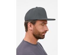 Бейсболка Epicore с прямым козырьком, серая