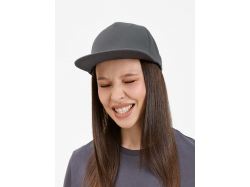 Бейсболка Epicore с прямым козырьком, серая