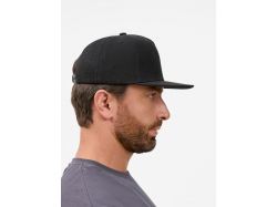 Бейсболка Epicore с прямым козырьком, черная
