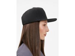 Бейсболка Epicore с прямым козырьком, черная