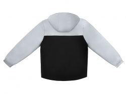 Ветровка светоотражающая «Рефлектор гибрид», светоотражающий/черный