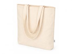 Сумка «Твил» из хлопка, 210 г/м2, натуральный