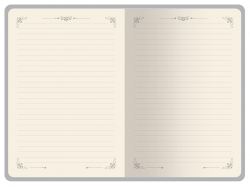 Ежедневник недатированный А5 "Royal", синий с бронзовым срезом