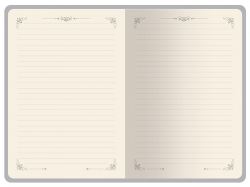 Ежедневник недатированный А5 "Royal", коричневый с бронзовым срезом