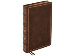 Ежедневник недатированный А5 "Royal", коричневый с бронзовым срезом