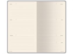 Еженедельник недатированный А6 "Verde" с нашивкой, зеленый