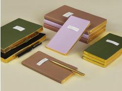 Еженедельник недатированный А6 "Zefir"с нашивкой, сиреневый