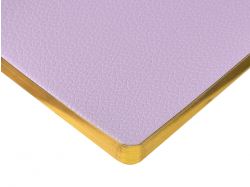 Еженедельник недатированный А6 "Zefir"с нашивкой, сиреневый