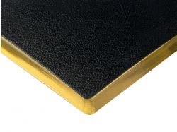 Ежедневник недатированный А5 "Black" с нашивкой, черный