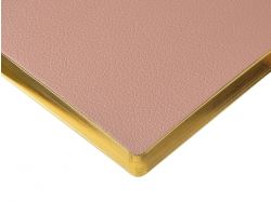 Ежедневник недатированный А5 "Morandi. Пыльная роза" с нашивкой, пыльно-розовый