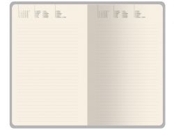 Ежедневник недатированный А5 "Verde" с нашивкой, зеленый
