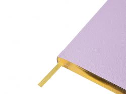 Ежедневник недатированный А5 "Zefir" с нашивкой, сиреневый