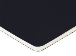 Скетчбук "Sketch & Art" в мягком переплете 147х210 мм, 32 л. бежевой бумаги 100 г/м2, черный