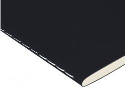 Скетчбук "Sketch & Art" в мягком переплете 178х230 мм, 32 л. бежевой бумаги 100 г/м2, черный