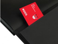 Скетчбук "Sketch & Art" в твердом переплете 143х216 мм, 100 л. черной бумаги 100 г/м2, черный