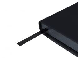 Скетчбук "Sketch & Art" в твердом переплете 143х216 мм, 100 л. черной бумаги 100 г/м2, черный