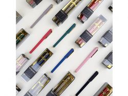 Ручка пластиковая шариковая "Parliament", 0,7 мм, синие чернила, черный/золотистый