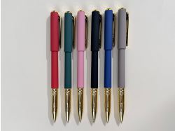 Ручка пластиковая шариковая "Parliament", 0,7 мм, синие чернила, темно-синий/золотистый