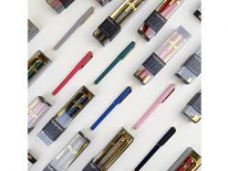 Ручка пластиковая шариковая "Parliament", 0,7 мм, синие чернила, темно-синий/золотистый