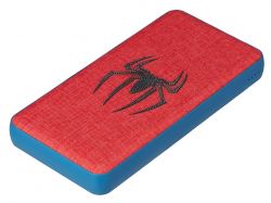 Портативное зарядное устройство с возможностью полноцветной печати на ткани и нанесения силиконового 3D-лого по индивидуальному дизайну клиента