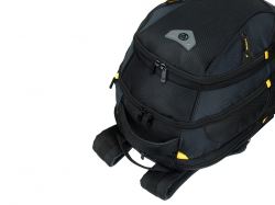 Рюкзак TORBER МЕГАПОЛИС с отделением для ноутбука 15.6", чёрный/серый, полиэстер, 35,5 х 23 х 45 см