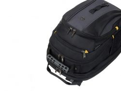 Рюкзак TORBER МЕГАПОЛИС с отделением для ноутбука 15.6", чёрный/серый, полиэстер, 37 х 17 х 45 см