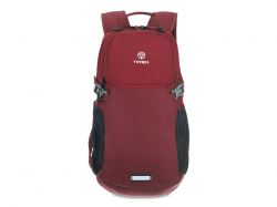 Туристический рюкзак TORBER КЕМПИНГ, бордовый, полиэстер, 26 х 48 х 12 см