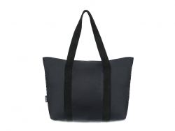 Сумка складная TORBER, черный, полиэстер, 48x33x12 см