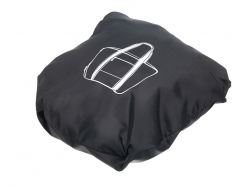 Сумка складная TORBER, черный, полиэстер, 48x33x12 см