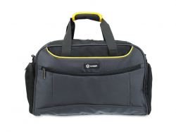 Сумка спортивная TORBER, серый, полиэстер, 48 х 24 х 30 см