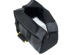 Сумка спортивная TORBER, серый, полиэстер, 48 х 24 х 30 см