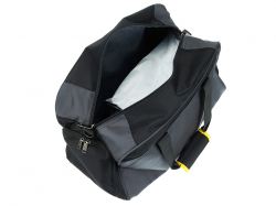 Сумка спортивная TORBER, серый, полиэстер, 48 х 24 х 30 см