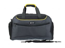 Сумка спортивная TORBER, серый, полиэстер, 48 х 24 х 30 см