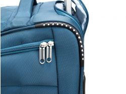 Сумка на колесах TORBER ВИВИ, синий, полиэстер, 69 х 30 х 32 см, 56 л