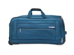 Сумка на колесах TORBER ВИВИ, синий, полиэстер, 69 х 30 х 32 см, 56 л