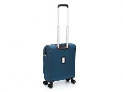 Чемодан TORBER ВИВИ, синий, полиэстер, 39 х 20 х 54 см, 36 л
