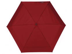 Зонт складной женский TORBER, механика, 5 сложений, красный, каркас алюминий, эпонж, пластиковая ручка, диаметр 91 см