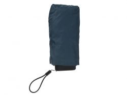 Зонт складной женский TORBER, механика, 5 сложений, синий, каркас алюминий, эпонж, пластиковая ручка, диаметр 91 см