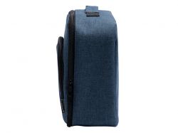 Сумка-холодильник из переработанного полиэстера Сотэк (SOTEK), меланжевый синий