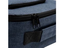 Сумка-холодильник из переработанного полиэстера Сотэк (SOTEK), меланжевый синий