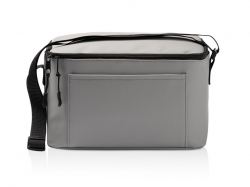 Сумка-холодильник из искусственной кожи с регулируемыми ручками Дэнвер (DENVER), серый