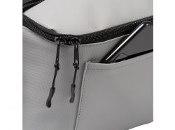 Сумка-холодильник из искусственной кожи с регулируемыми ручками Дэнвер (DENVER), серый