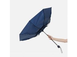 Зонт складной Basic, ver.2, темно-синий