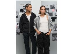 Толстовка унисекс на молнии Jelo, черная